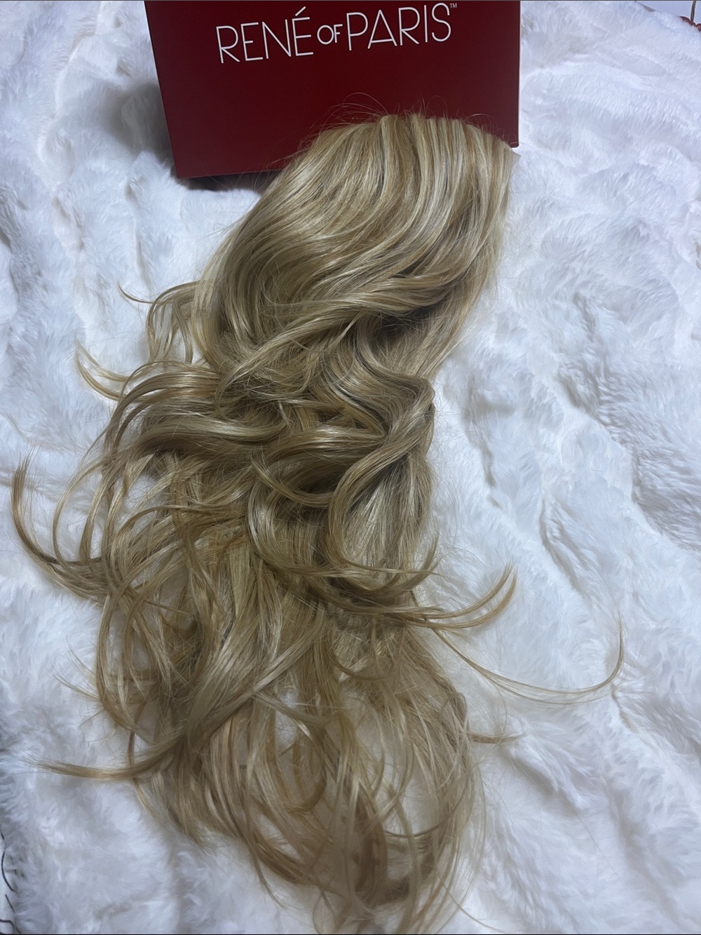 Blonde Wavy Lace Front wig